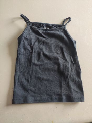 Débardeur bleu Kiabi 4 ans
