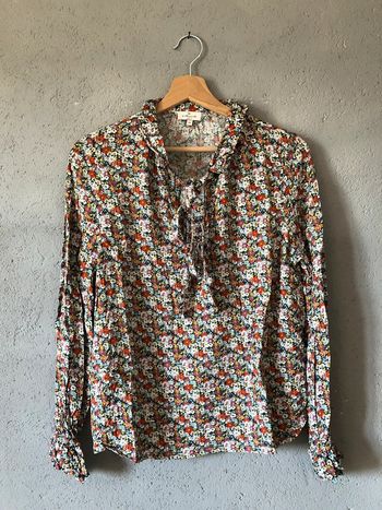 Blouse  Liberty Cyrillus taille 40 🌻