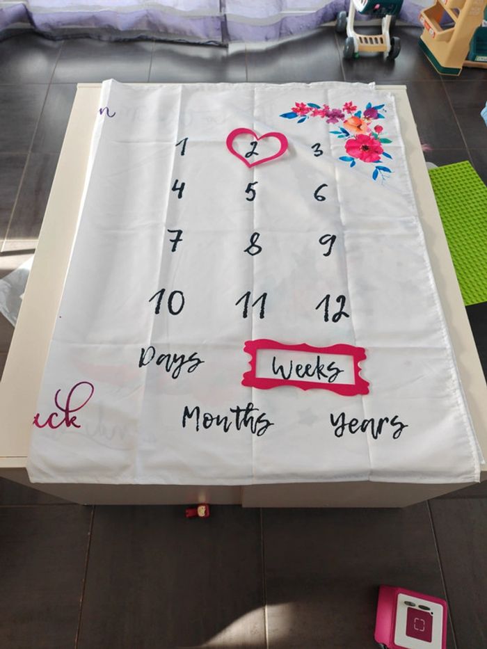 Nappe étape pour bébé