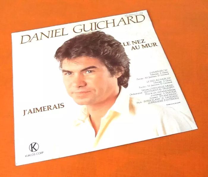 Vinyle 45 tours Daniel Guichard Le nez au mur (1983) - photo numéro 3