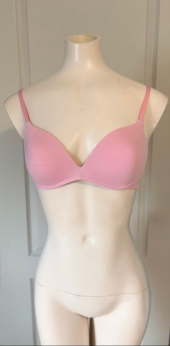 Soutien-gorge rose poudré 90B – Armatures & Rembourrage – TBE