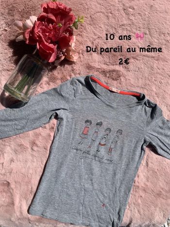 T-shirt 🌺 10 ans 🌺 Du pareil au même