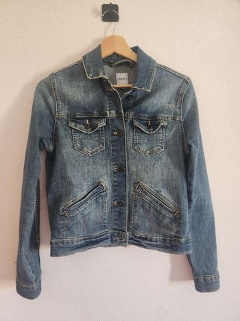 Veste en jean femme 36 Creeks – bleue – coupe courte – très bon état