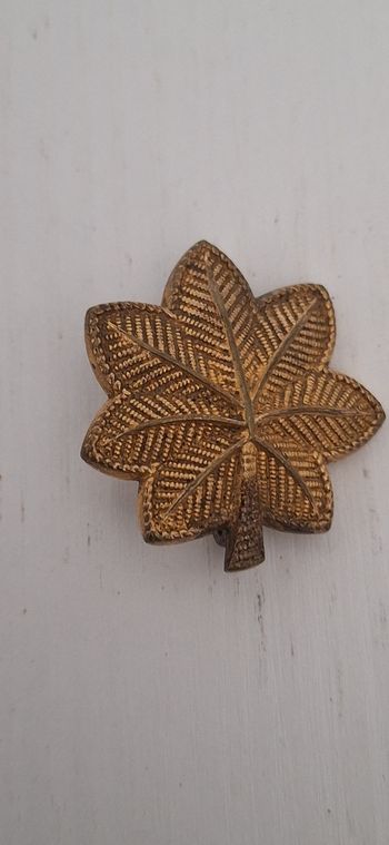 Broche Grade US "  Major " - US ARMY WW2