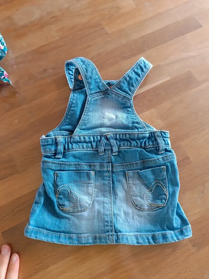 Robe Salopette Tex baby 9 mois 71 cm - photo numéro 3