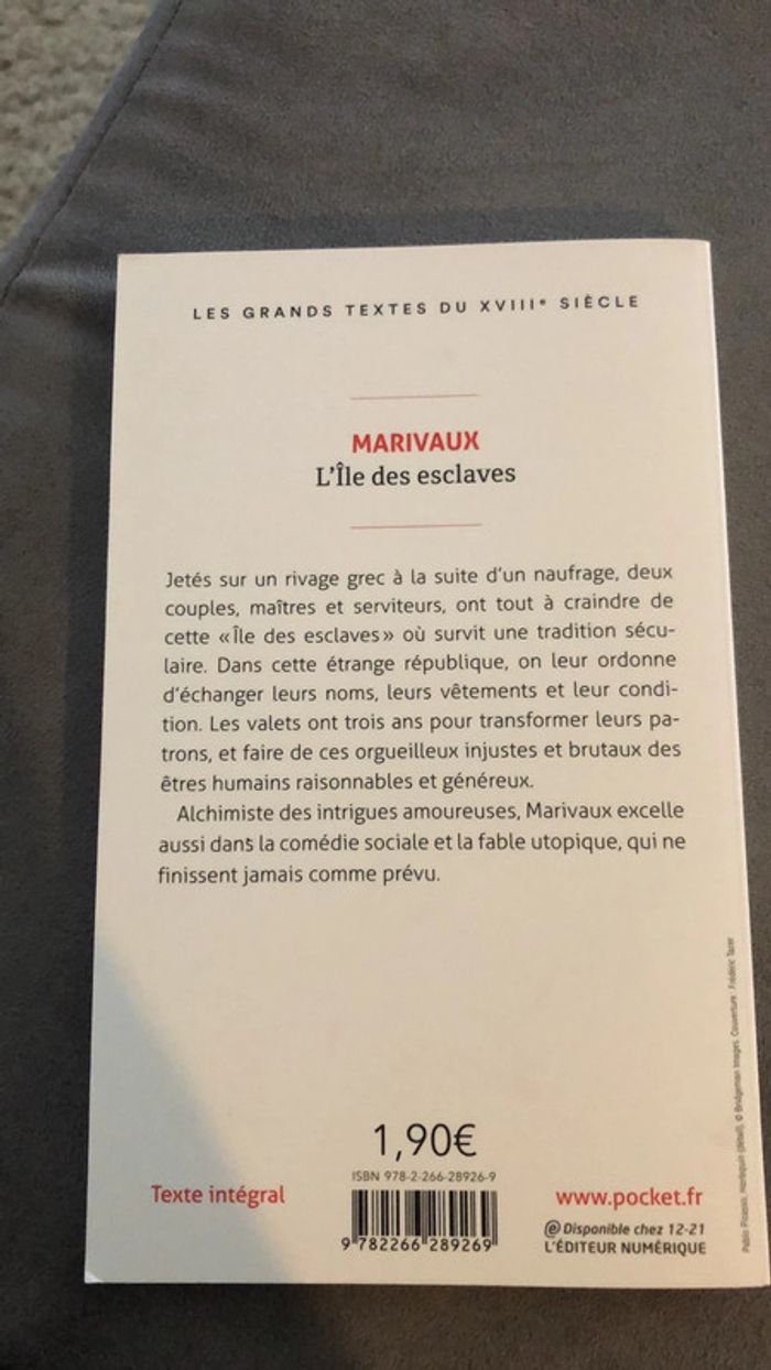 L’île des esclaves marivaux - photo numéro 2