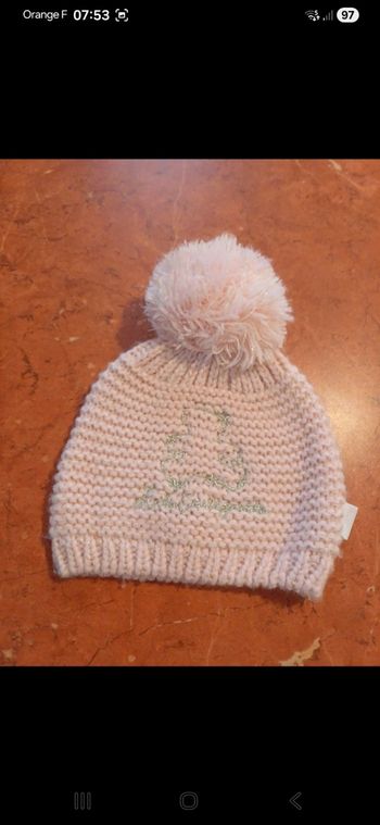 Bonnet bébé taille 3 / 6 mois