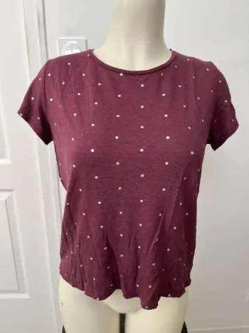 Tee shirt à pois