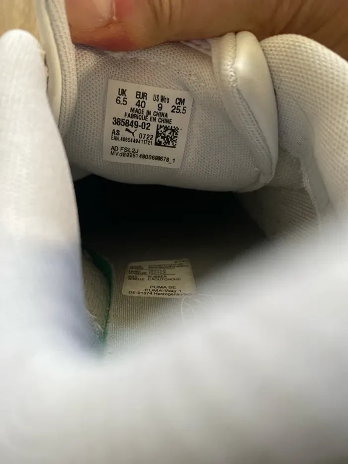 Basket blanche puma taille 40 - photo numéro 6