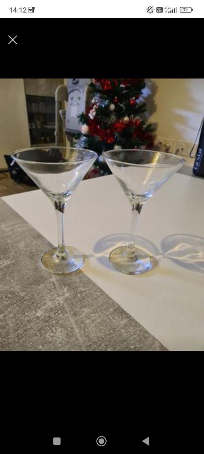 Lots de verres à cocktails - photo numéro 2