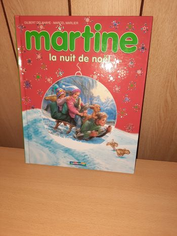 Livre Martine La nuit de Noël