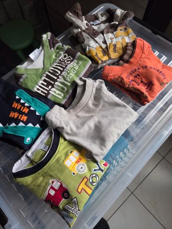 Lot 6 tee-shirt manches longues 