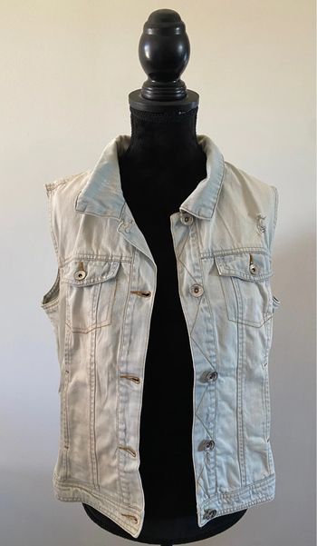 Blouson veste sans manche en jeans Pimkie taille S ou M