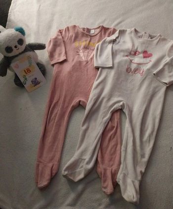 Lot 2 pyjama 18 mois 