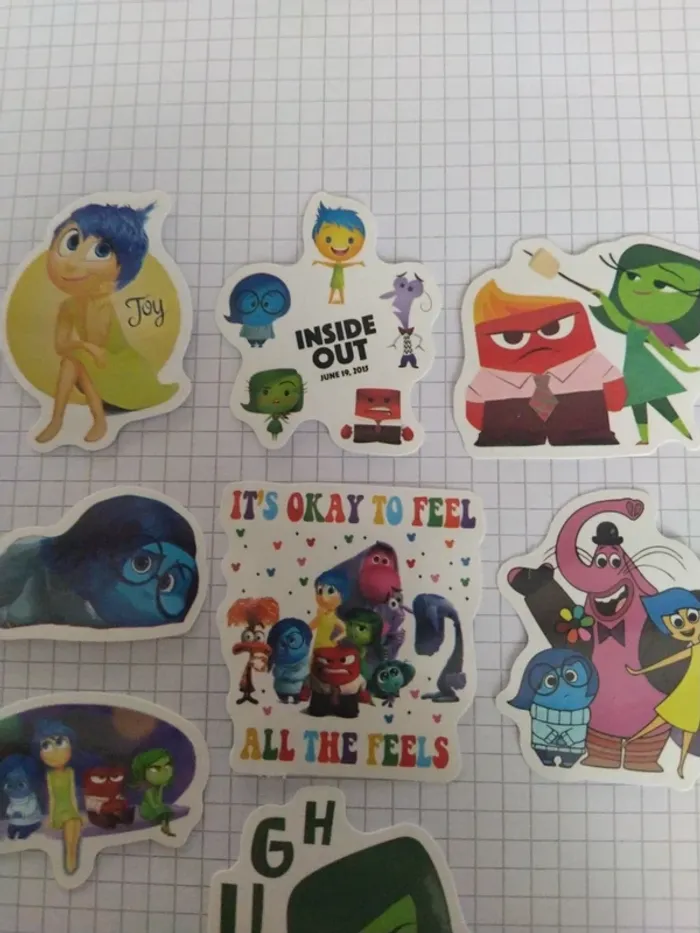 Lot stickers vice versa (lot G) - photo numéro 3