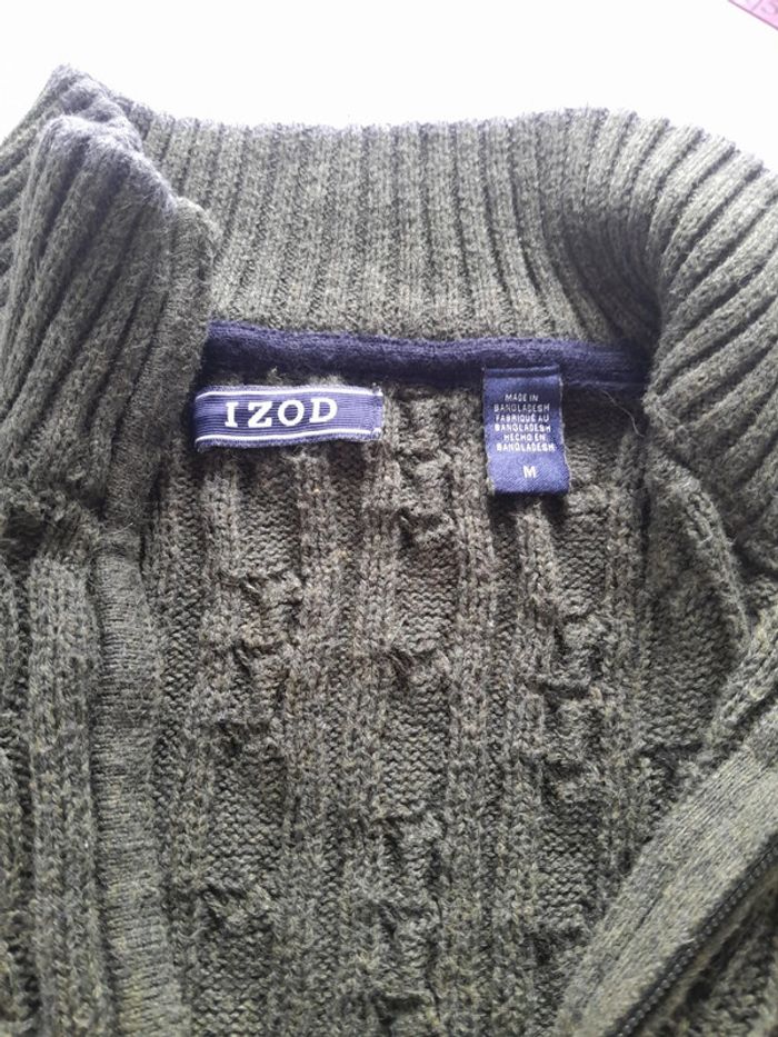 Pull coton camionneur torsadé Izod - photo numéro 3