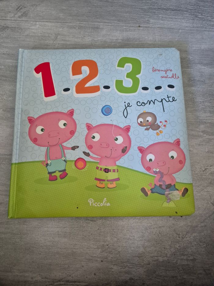 Livre 123 je compte Piccolia