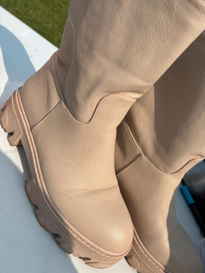 Bottines femme beige taille 39 - photo numéro 2