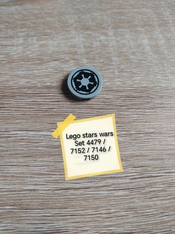 Lego stars wars pièce ronde