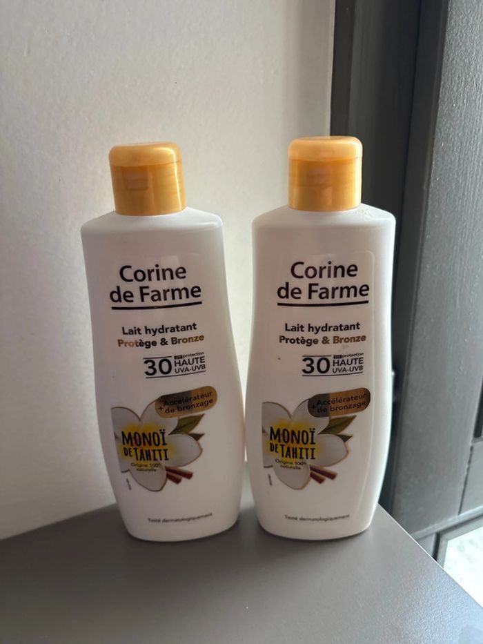 Lait hydratant Protège & Bronze SPF 30 : Lot de 2