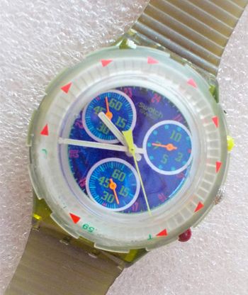 Montre SWATCH Aqua Chrono "Sun Garden"