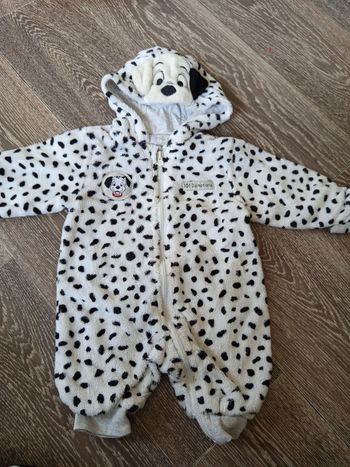 Combinaison polaire 101 dalmatiens Disney 3 mois