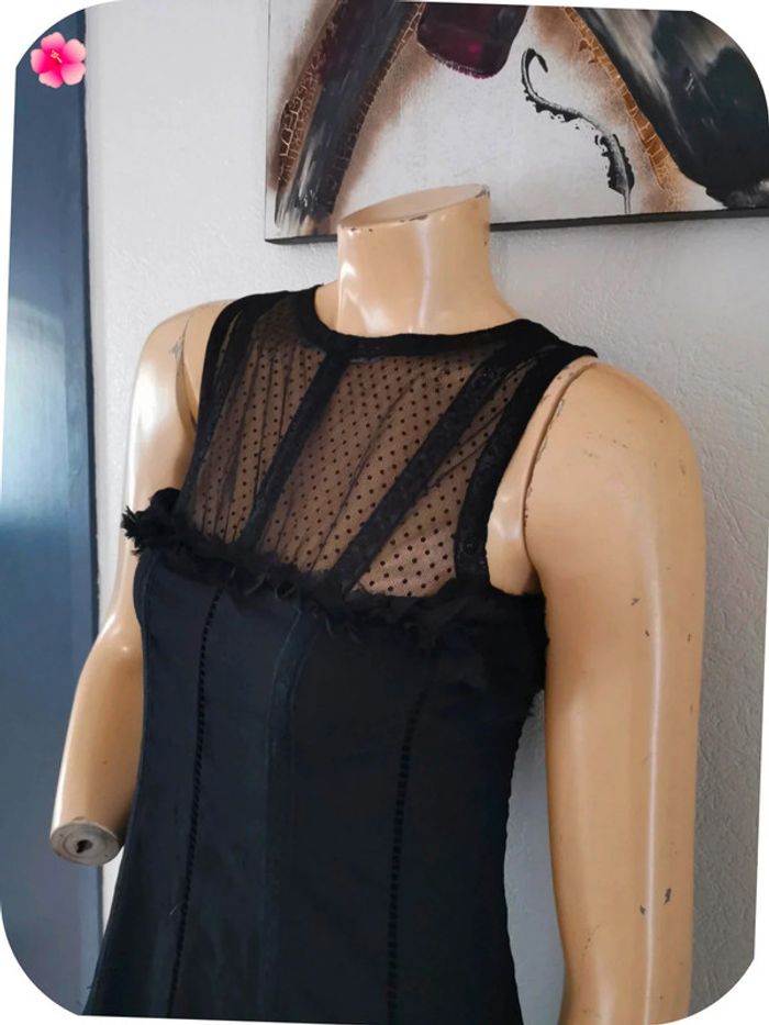 très belle robe taille soirée xs Ddp noir - photo numéro 9