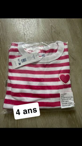 Manche longue 4 ans Jacdi