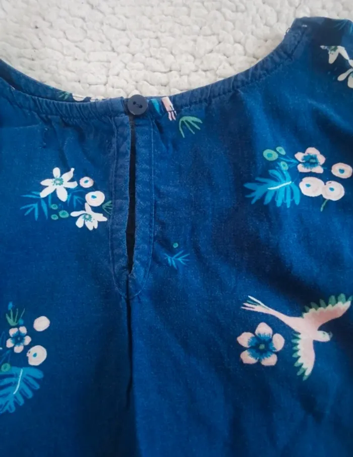 Robe bleu marine Gémo 8 ans - photo numéro 3