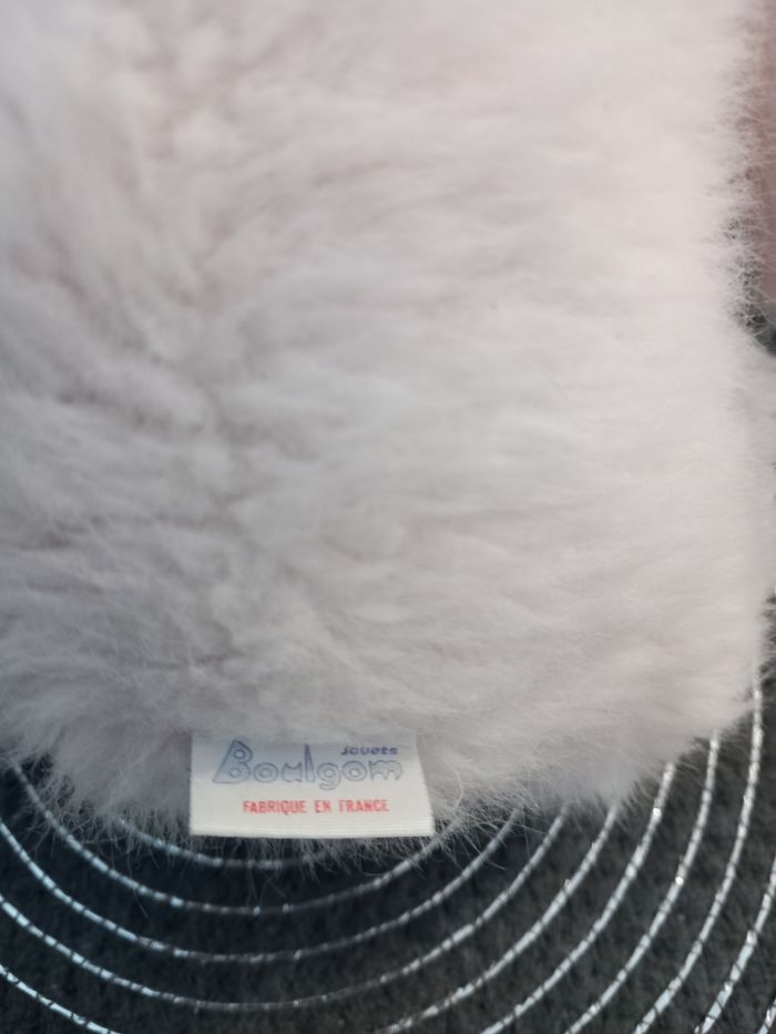 Peluche lapin boulgom rose vintage 43cm avec ses oreilles o - photo numéro 5