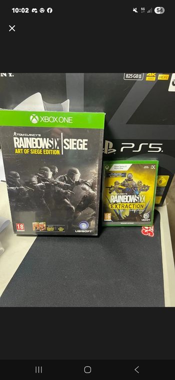 Collecter rainbow six sièges art of siege xbox one édition limitée neuf