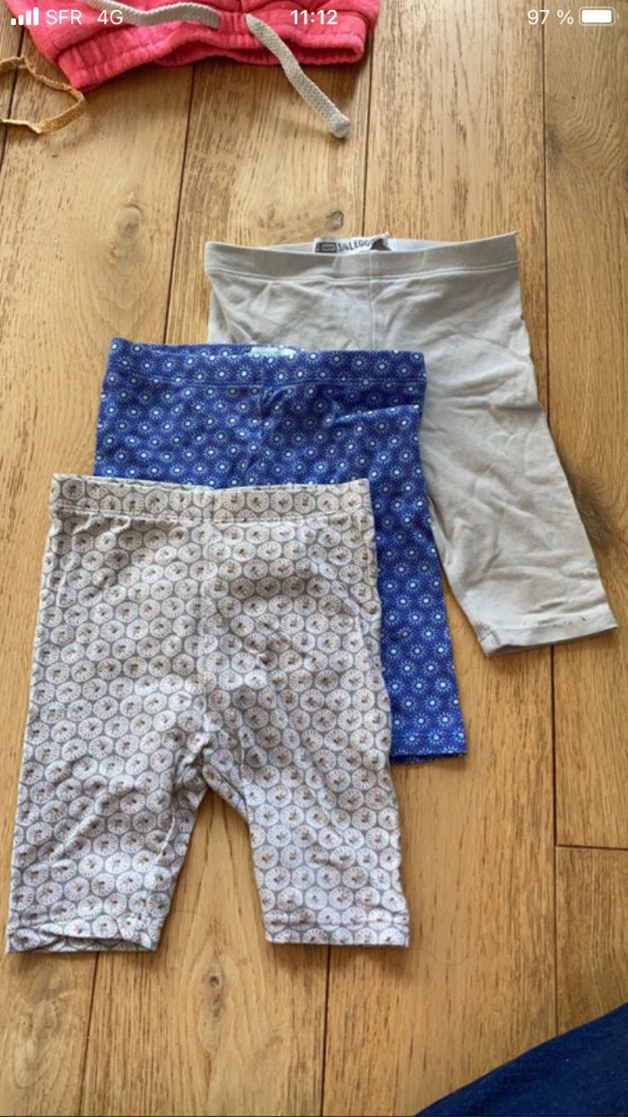Lot de 3 leggings été