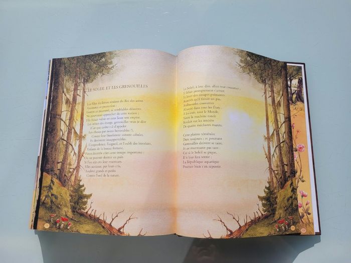 Superbe livre 🐇 Les Fables de la Fontaine 🐢 L'intégrale, Pierre de soleil - photo numéro 8