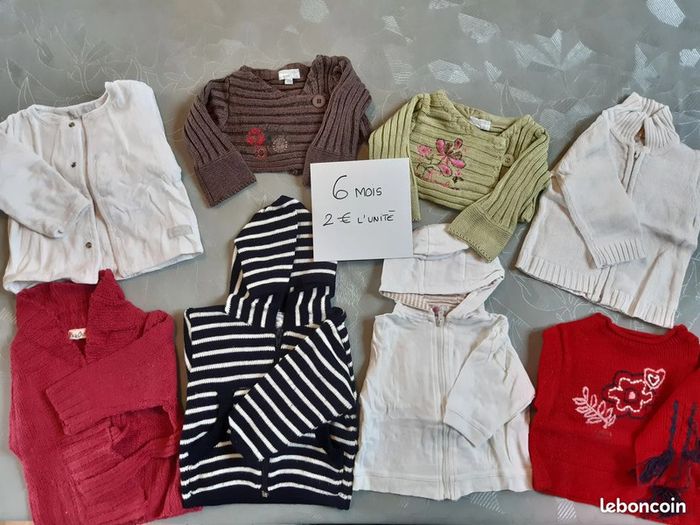 Lot complet de vêtements bébé (fille) 0-12 mois - photo numéro 12