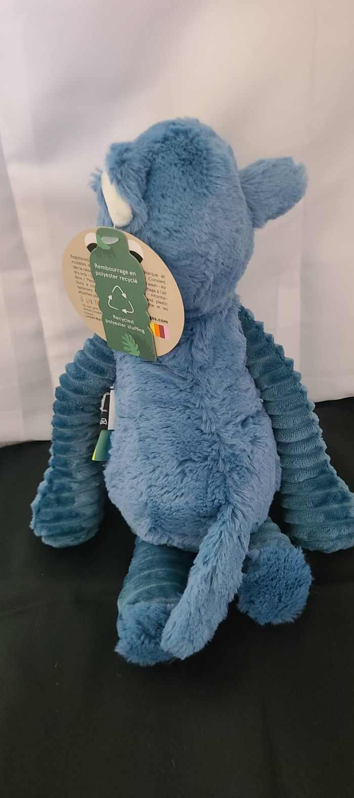 Peluche Rhinocéros Deglingo - photo numéro 4