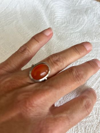 Bague en argent vintage