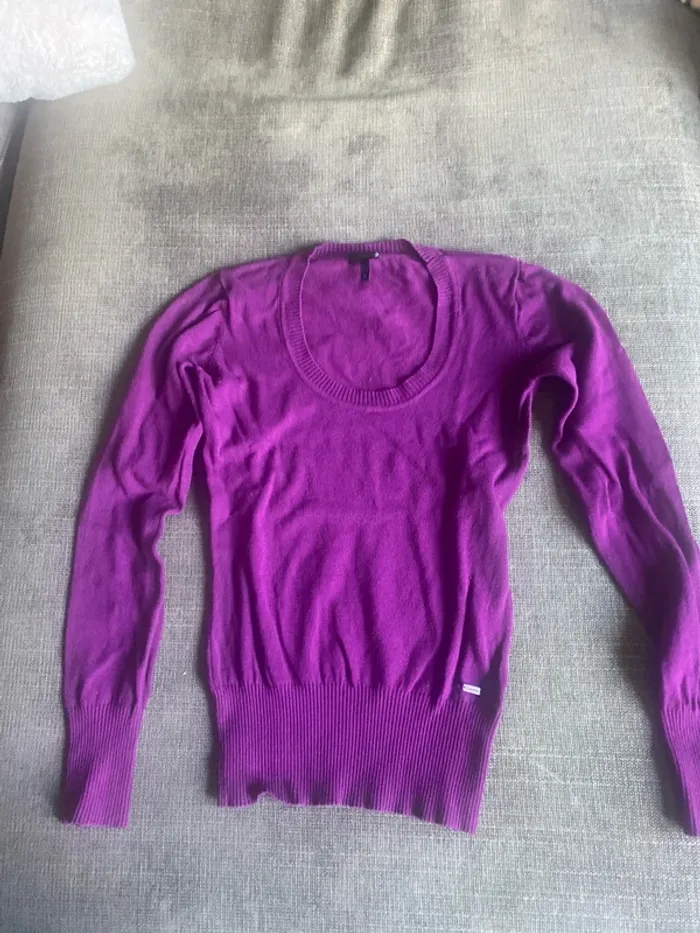 Pull violet - photo numéro 2