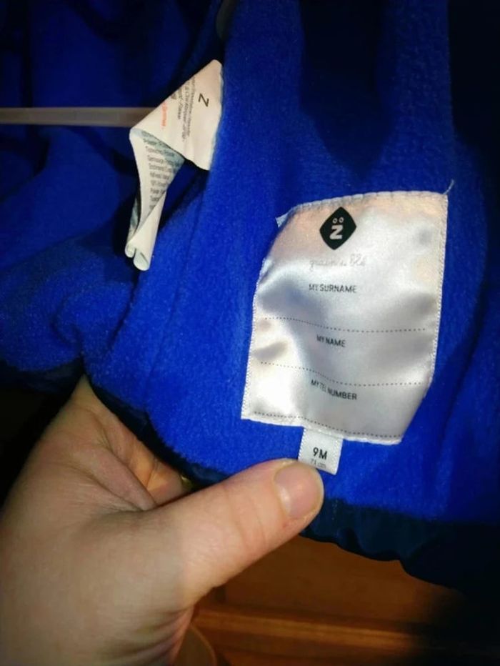 Superbe veste chaude intérieure polaire et moumoute Z grain de blé 9 mois neuve - photo numéro 8