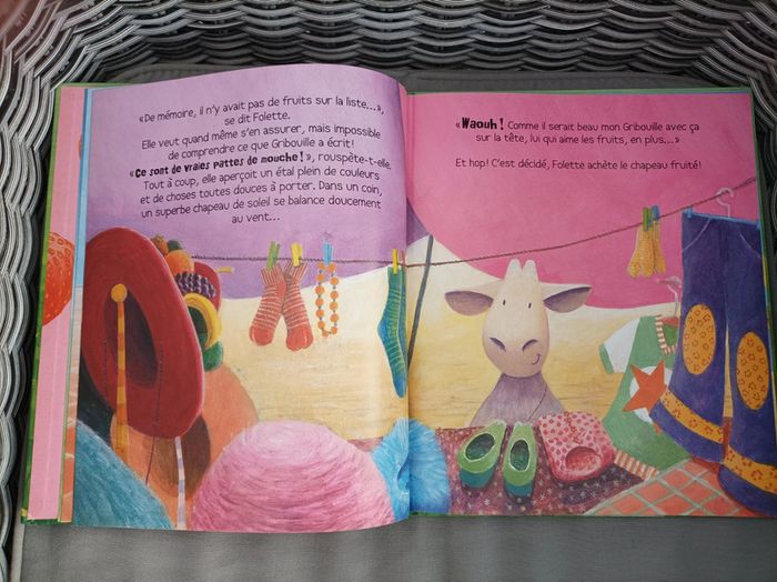 Joli livre "Folette et Gribouille" - photo numéro 5