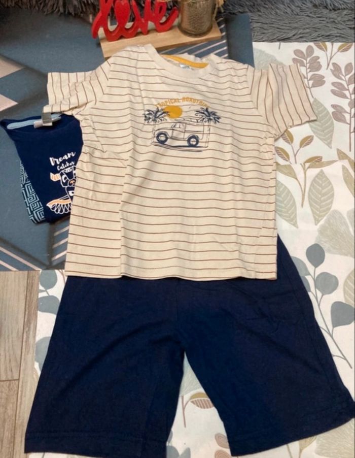 3 pyjashorts - 5 ans - photo numéro 4