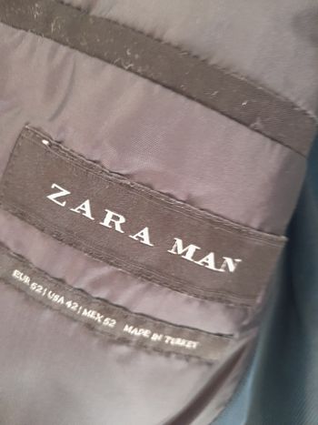 Veste  ZARA  Man  homme noire neuf.