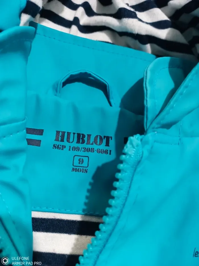 Cire hublot bleu 9 mois - photo numéro 4