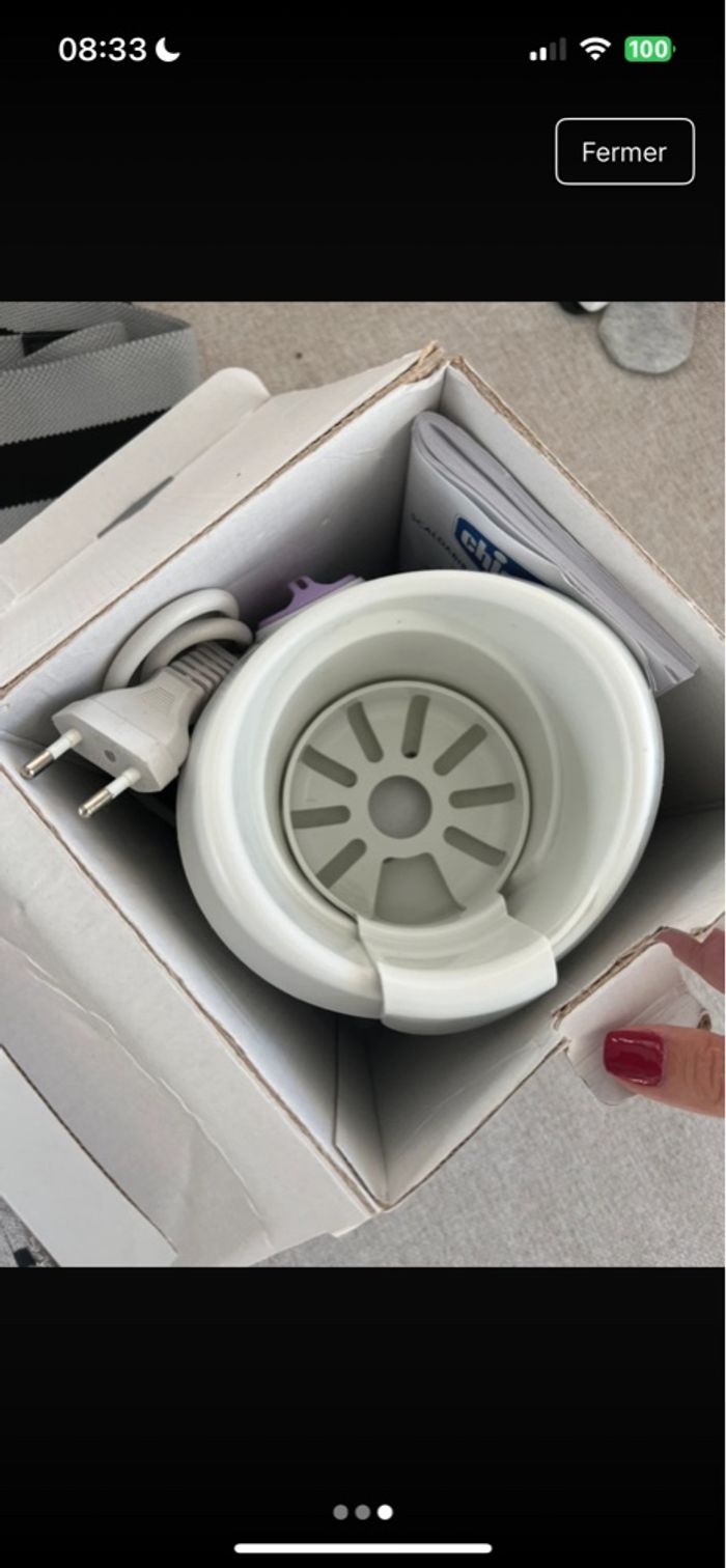 Chauffe biberon Chicco