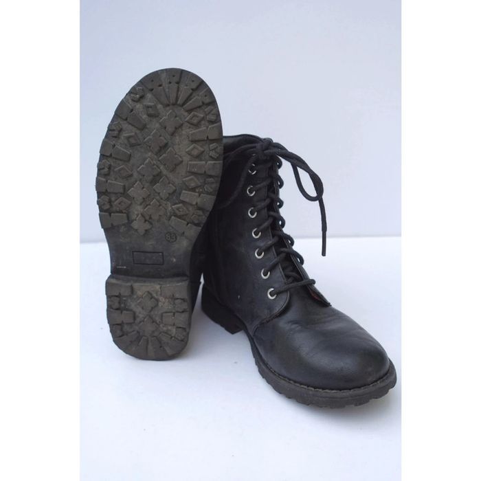 Bottines/bottes noir, taille 33 - photo numéro 2