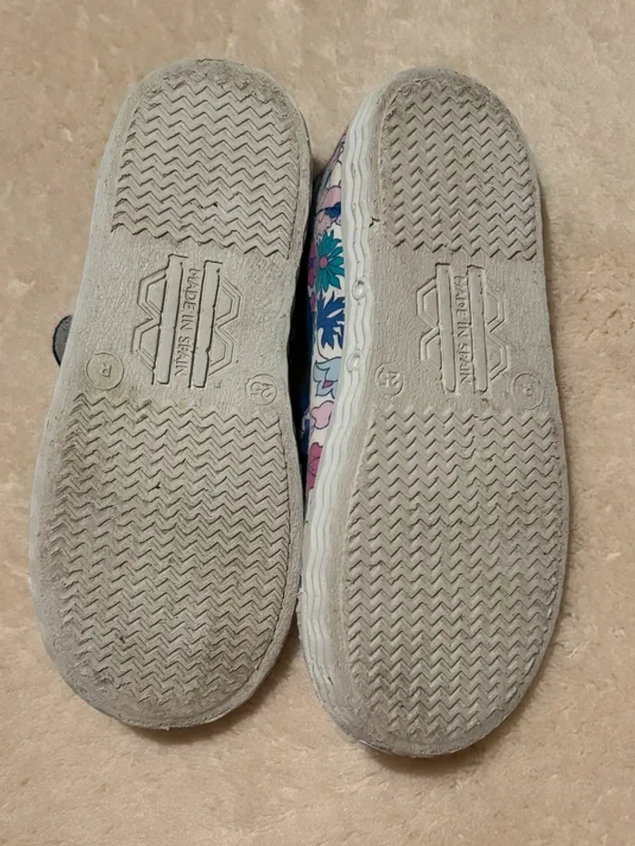 Chaussures liberty toile Jacadi fille 25 Tbe - photo numéro 6