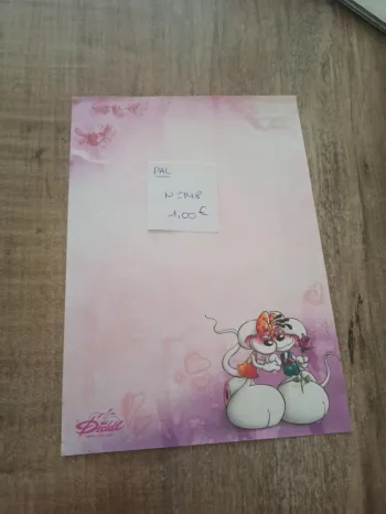 Papier à lettre Diddl 148 1,00€