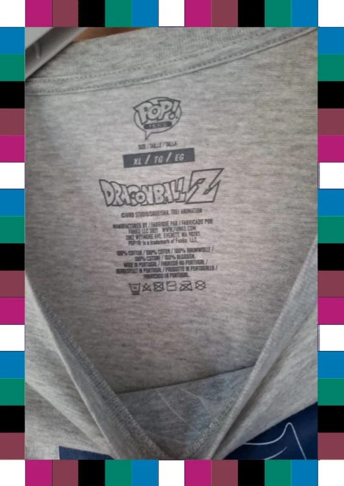 Tee-shirt dragonball z - photo numéro 3