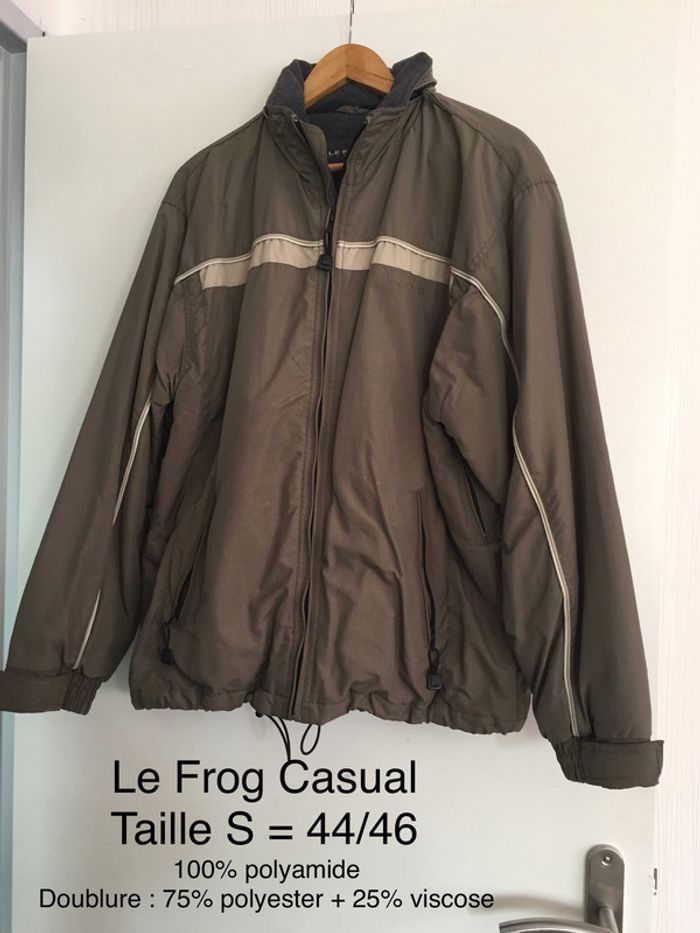 Veste Kaki Le Frog Casual Taille S