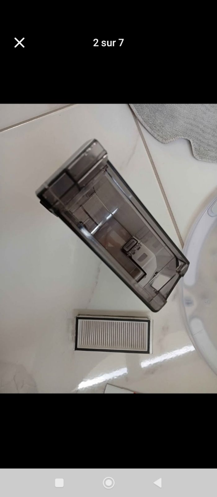 Aspirateur laveur robot Roborock Q5 Pro Black - photo numéro 3