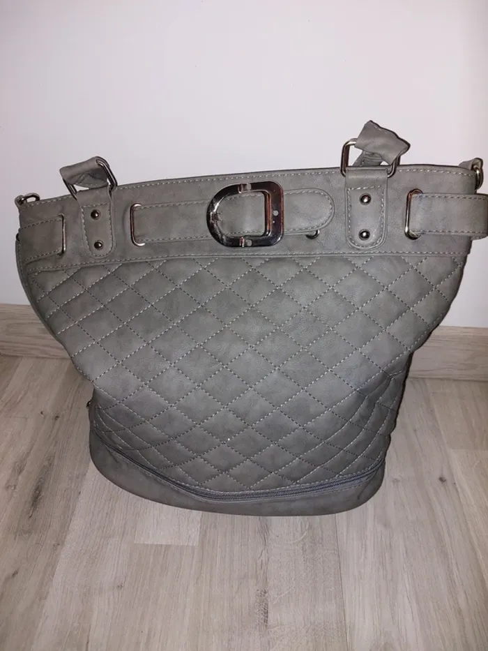 Sac à main gris 👜 - photo numéro 2